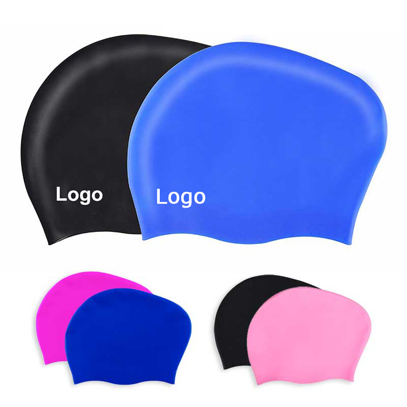 long hair swim cap China factory