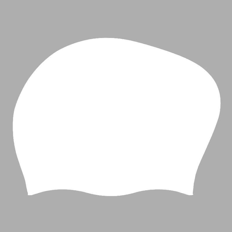 65g silicone swimming cap