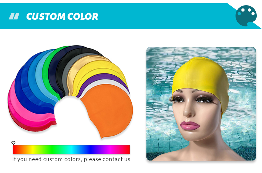 swimming cap and goggles