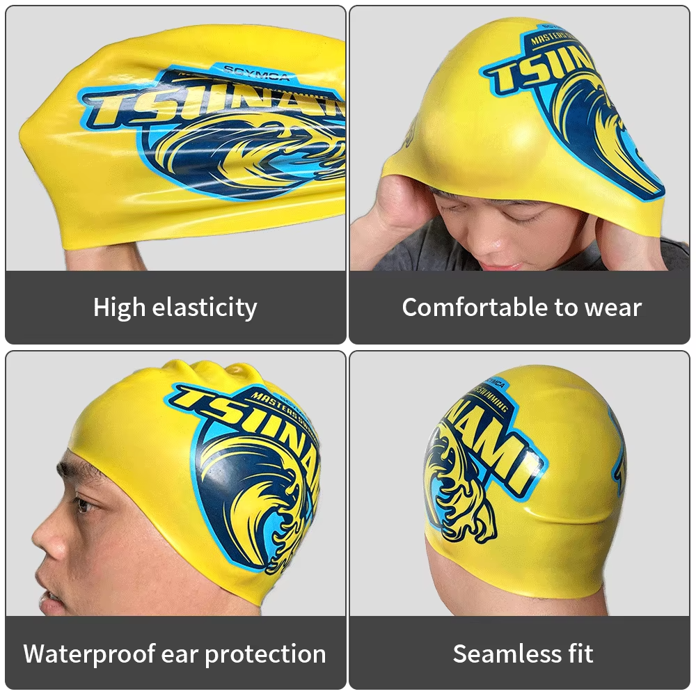 country flag swimming cap
