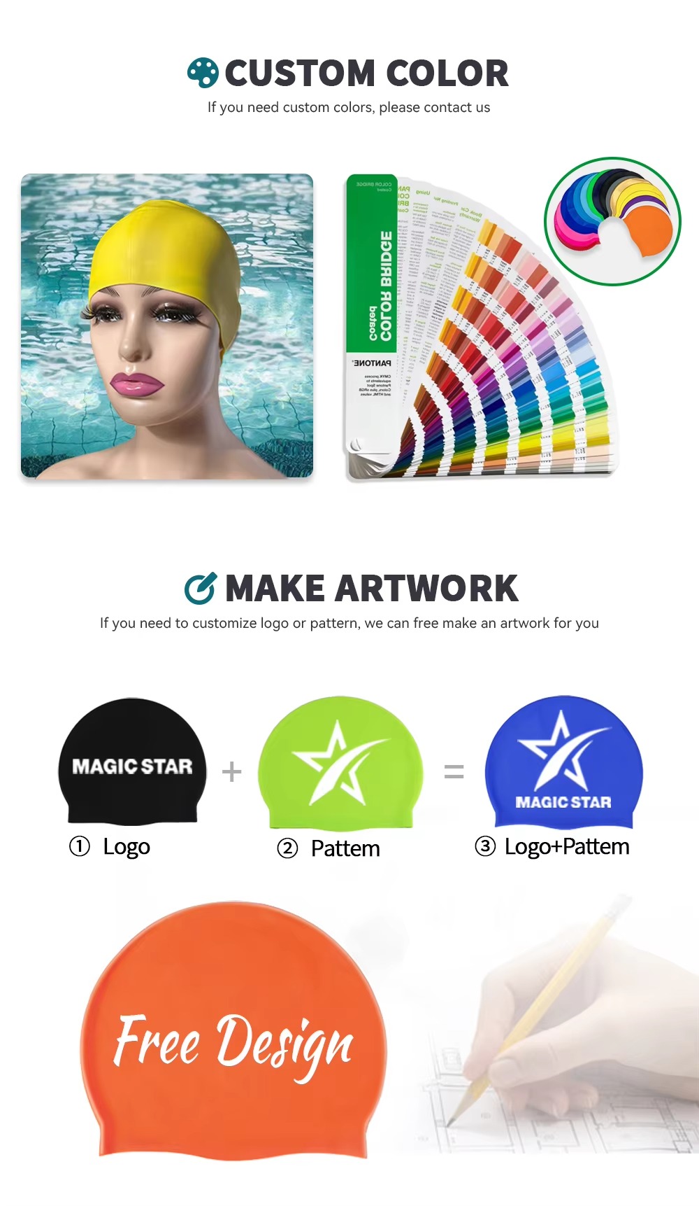 professional swimming cap