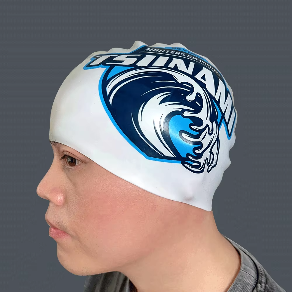 competition swimming cap