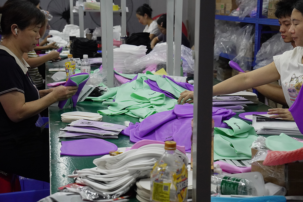 silicone swimming cap factory