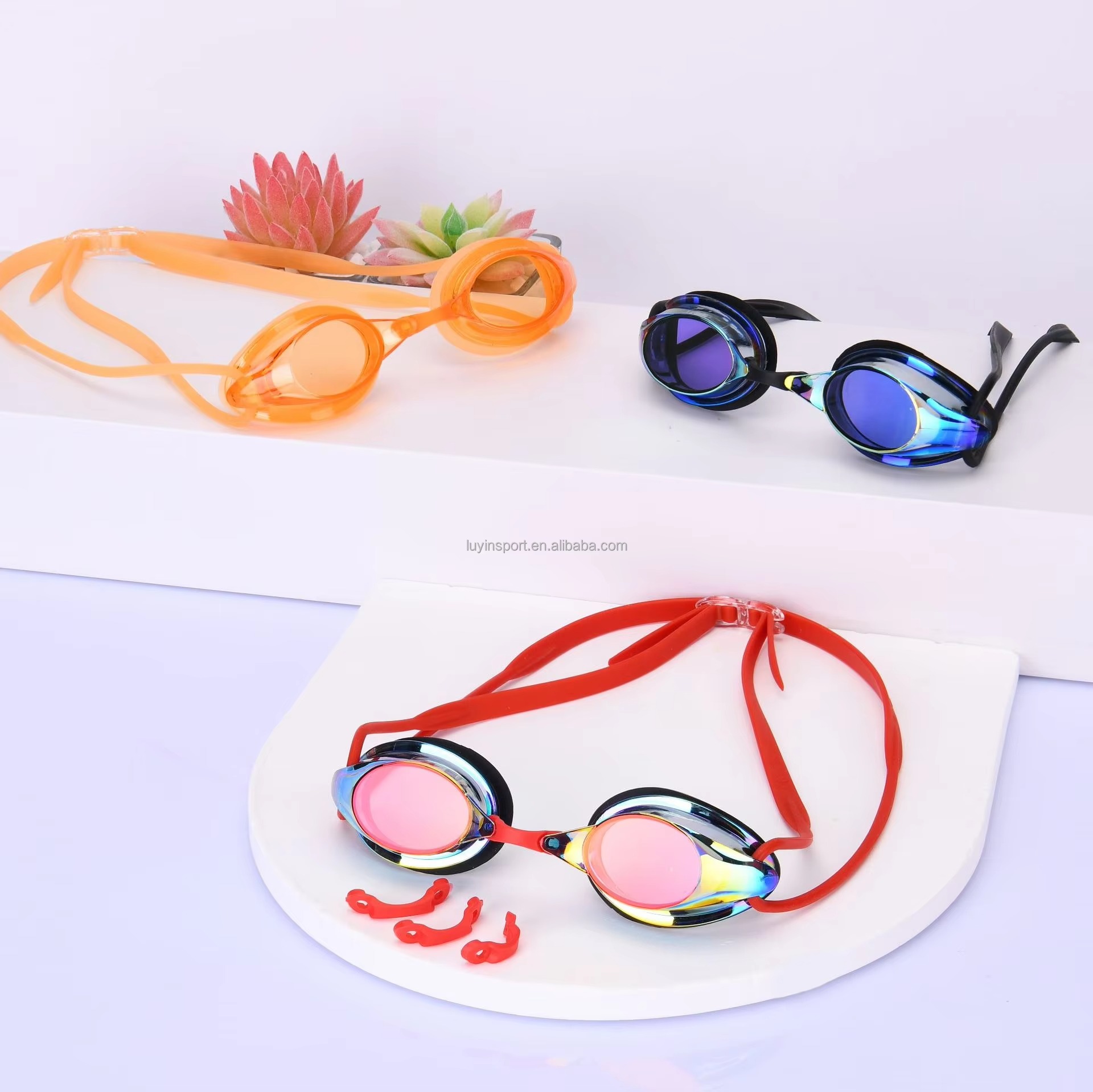 swimming goggles myopia