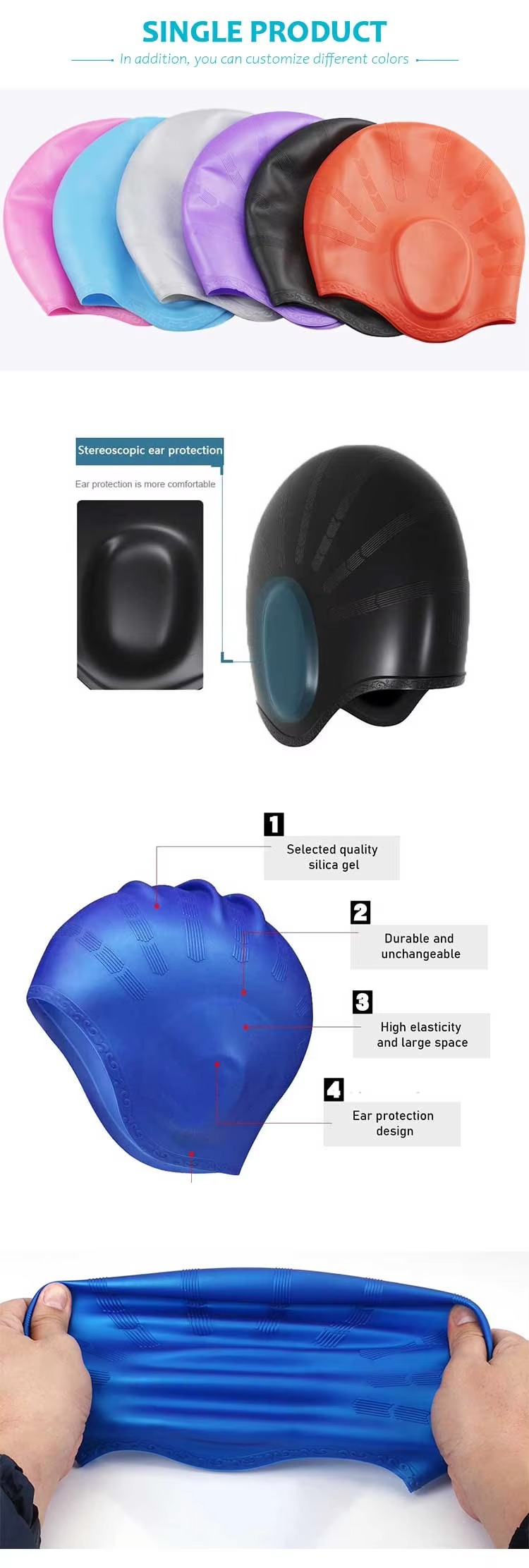 custom swimming cap canada