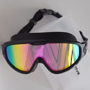 large frame waterproof swimming goggles