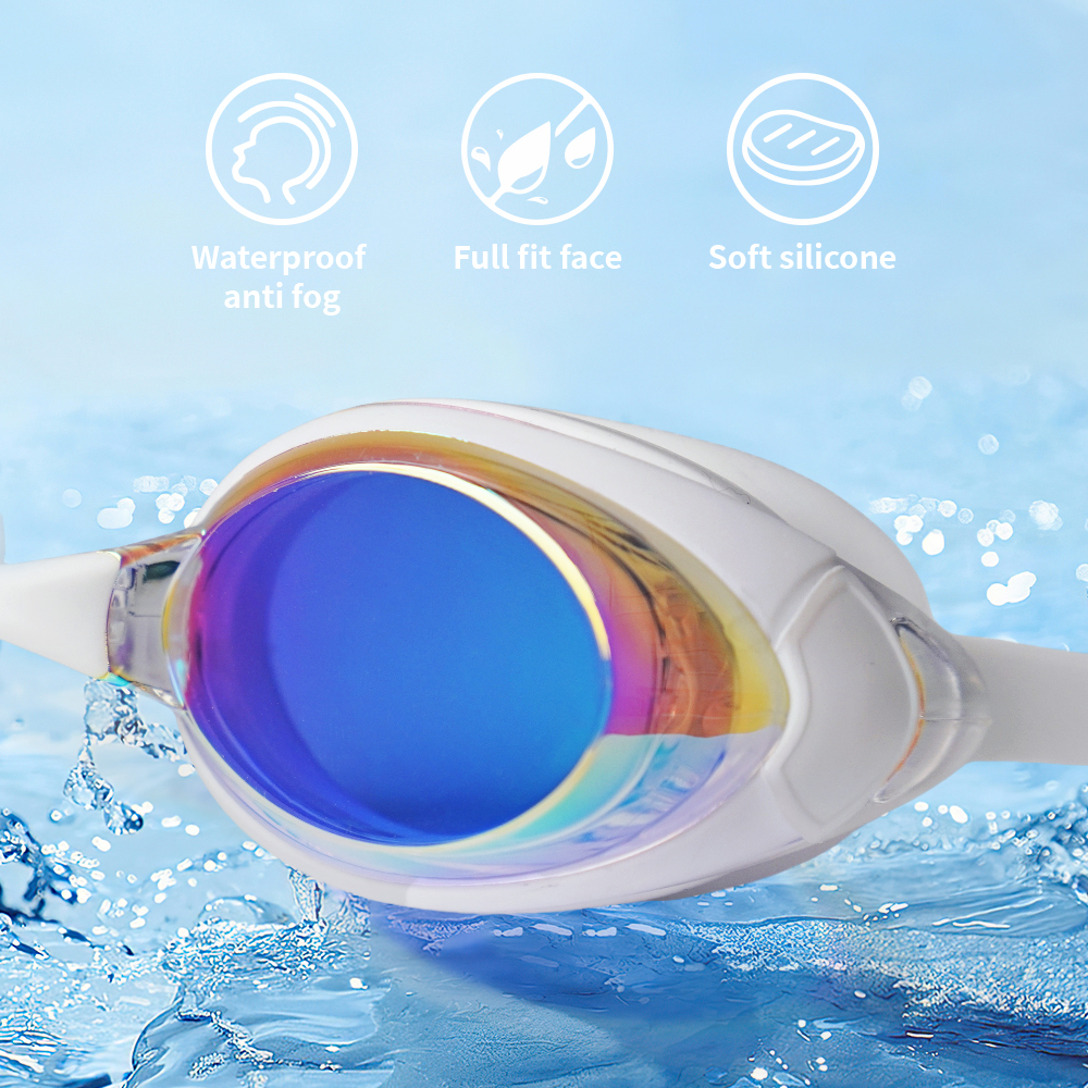 silicone swimming goggles