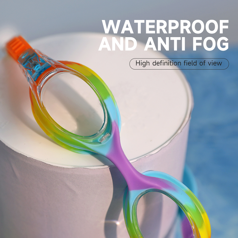 kids large-framed swimming goggles