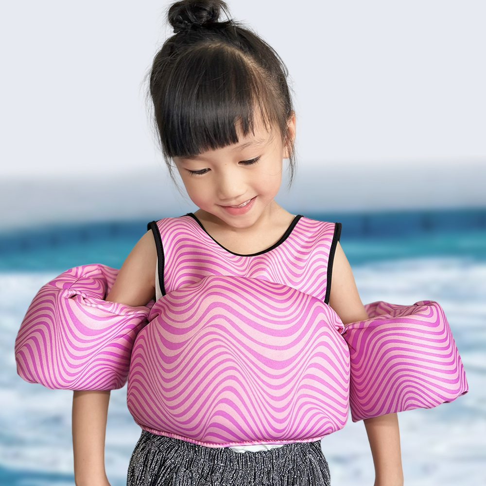High Quality Neoprene Material Custom Lovely Animal Dinosaur Arm Floating Suit Swimming Float for Kids