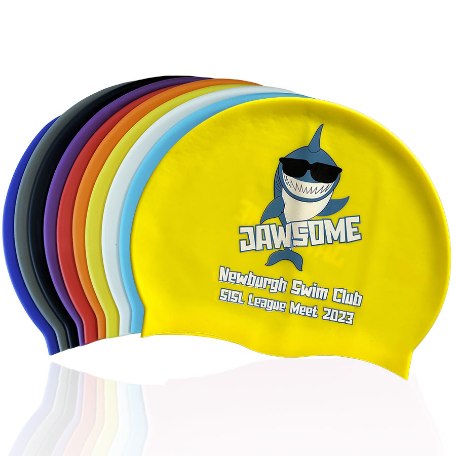 China factory silicone swimming cap