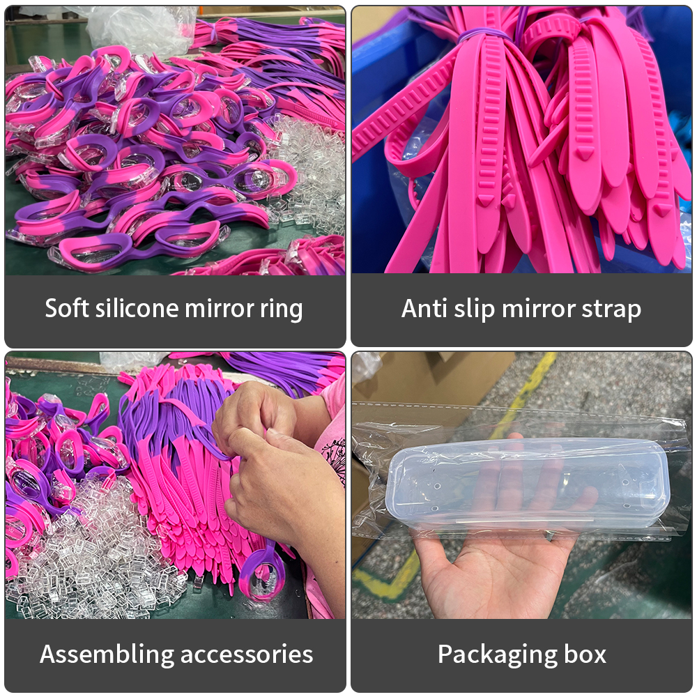 silicone anti-fog swimming goggles for kids waterproof uv swim