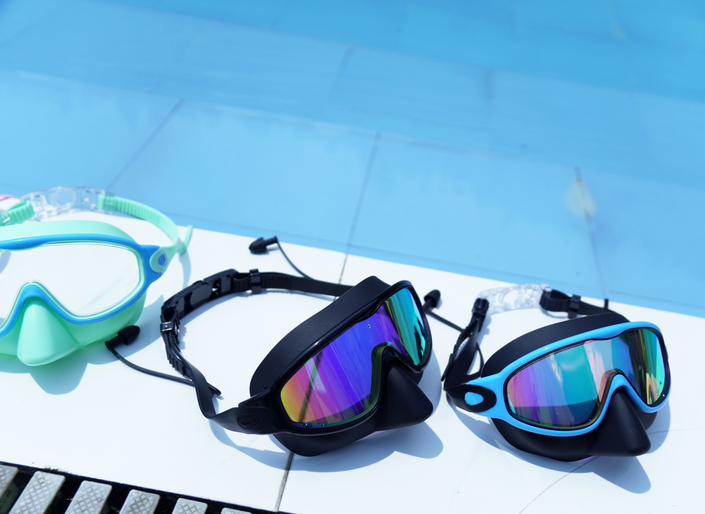 uv protection swim goggles