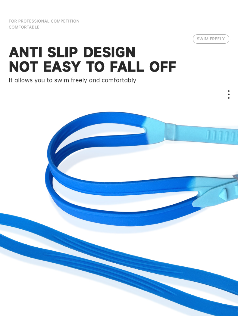 swimming goggles one peice silicone men