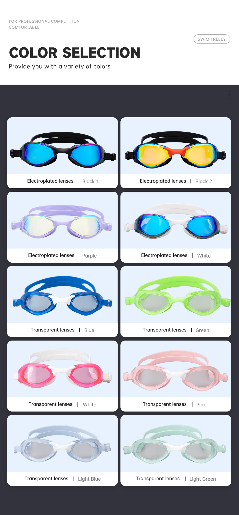 swimming goggles racing swim goggles