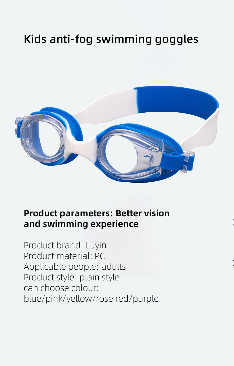 kids swim goggles anti fog