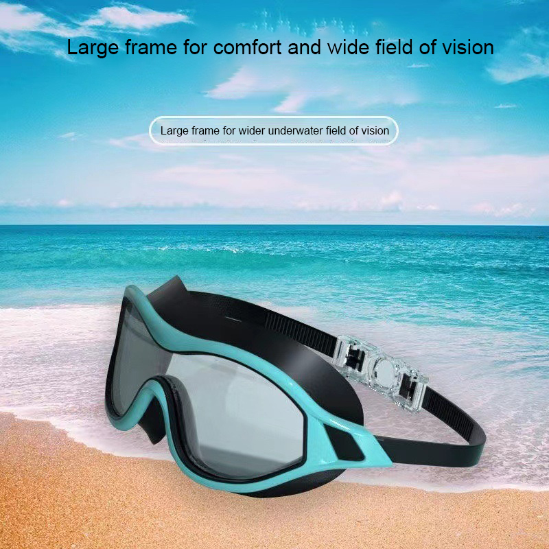 large frame swimming goggles