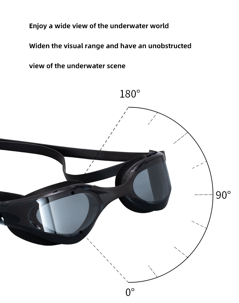 silicone swimming goggles