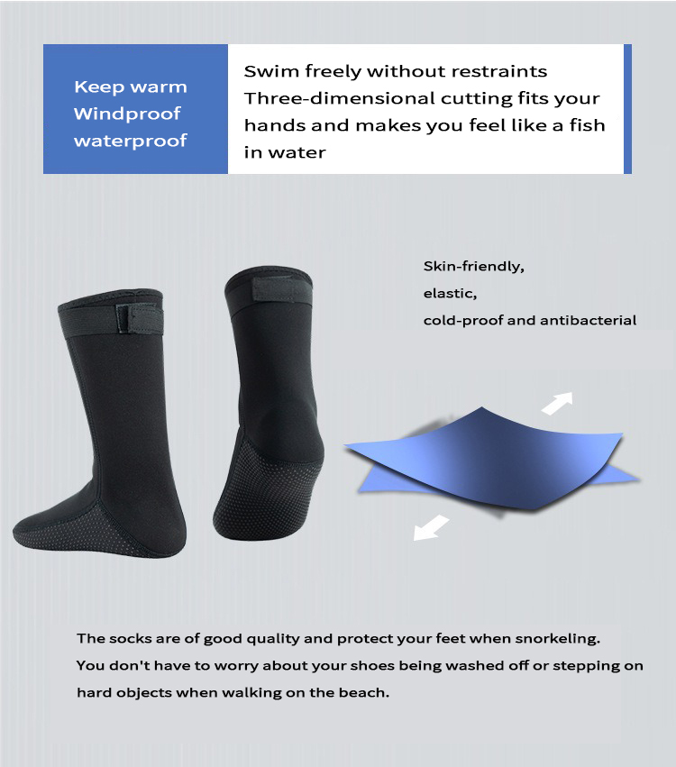 waterproof diving socks