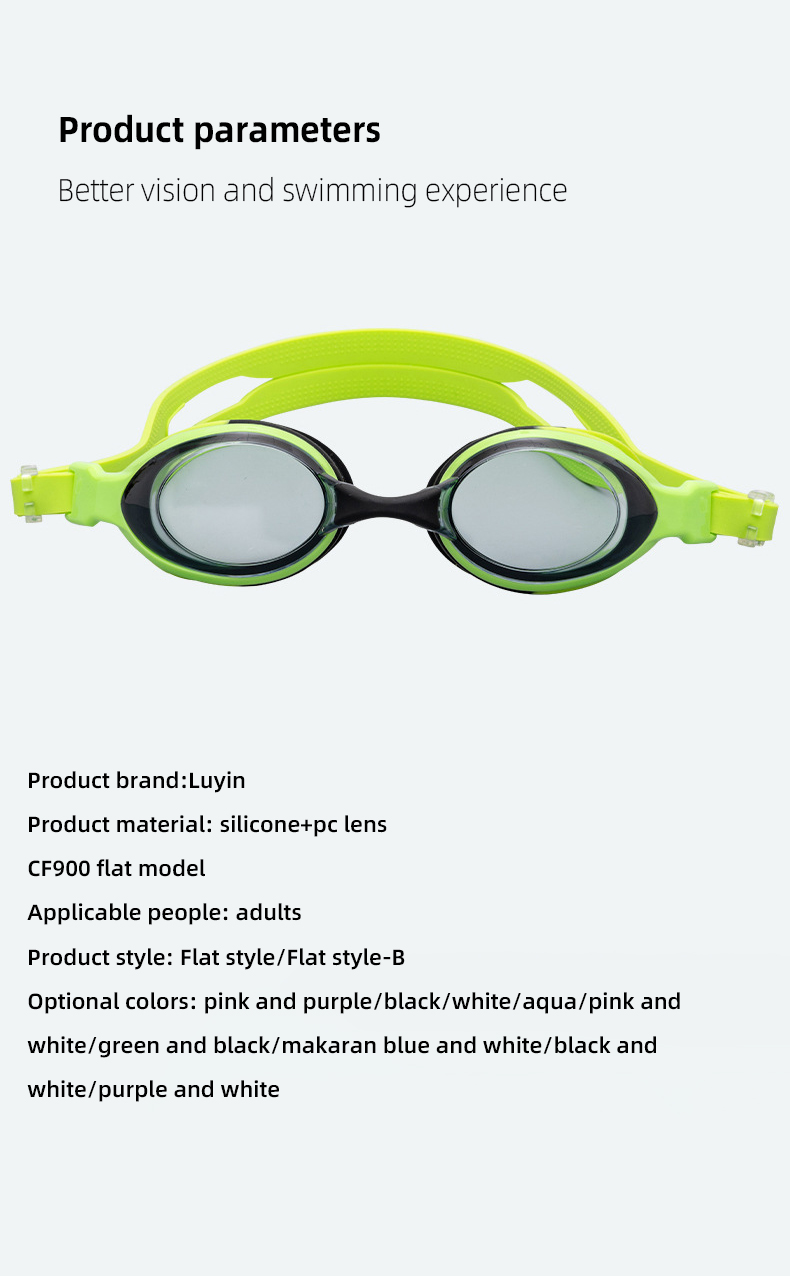 prescription swim goggles