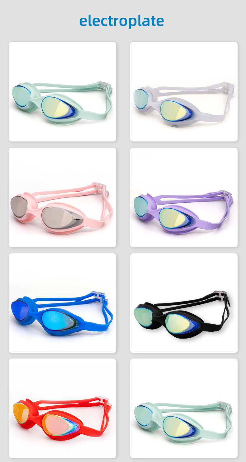 swimming goggles many colors options