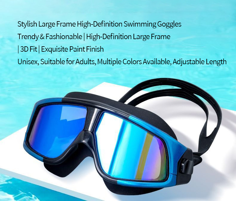 Wide Field of View swim goggles