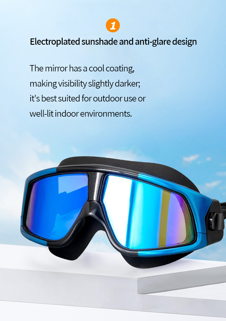 myopic swimming goggles