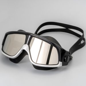 anti-glare lens swimming goggles