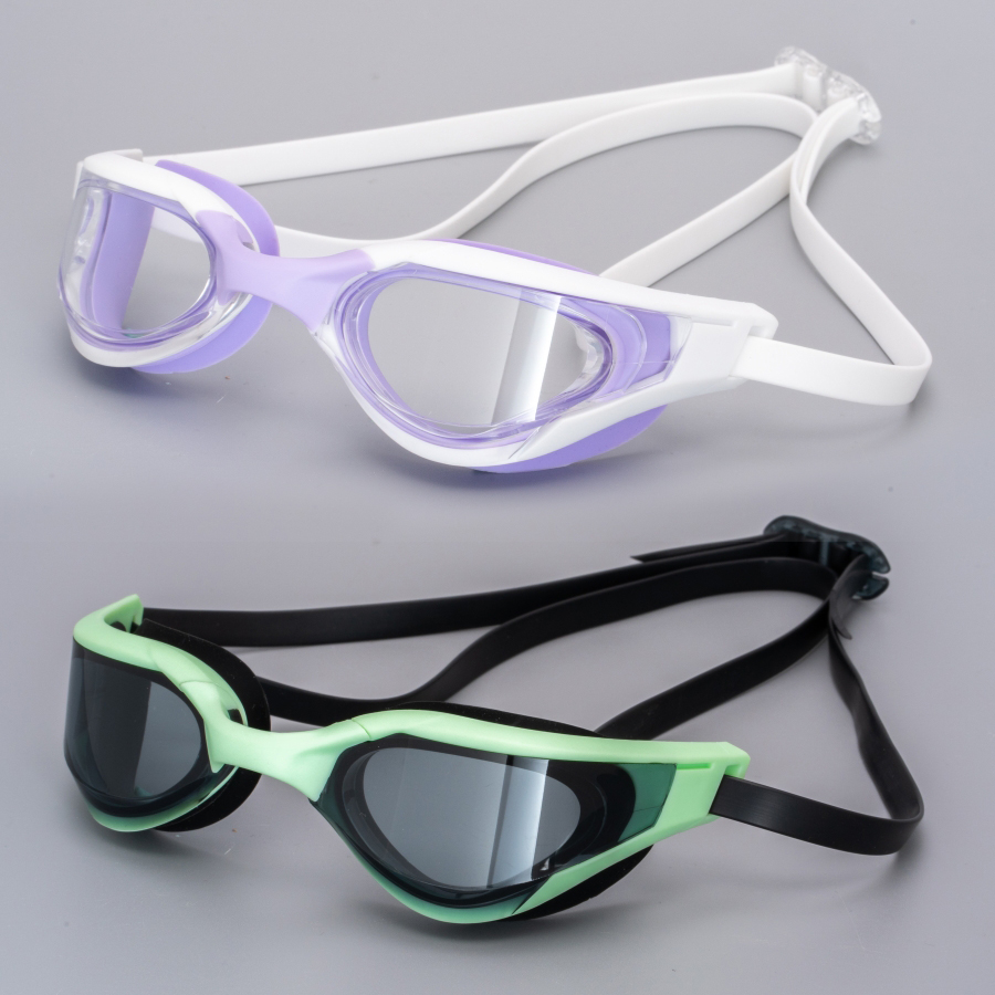Comfortable Fit Soft Silicone Frame Pool Swimming Professional Swimmers ...