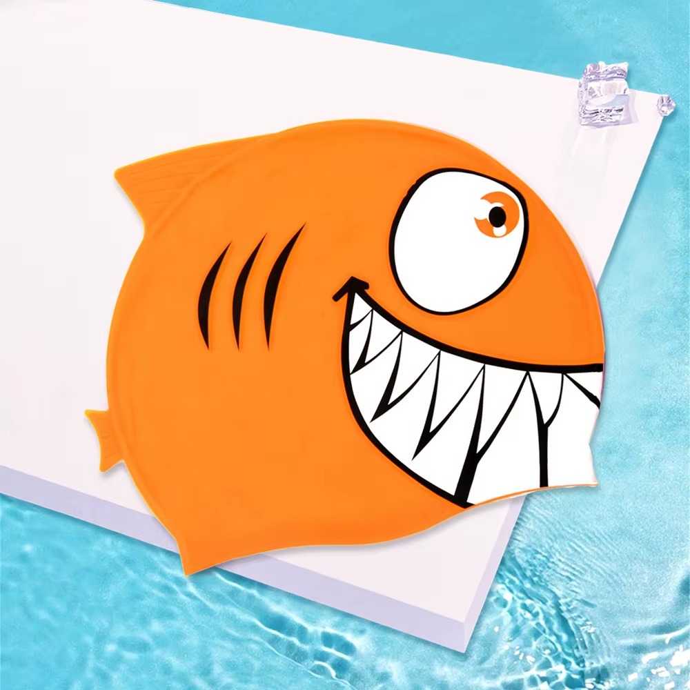 superhero kids swimming hat