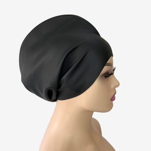 Wig swimming cap