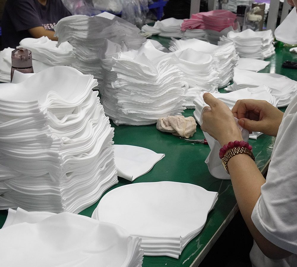 50g silicone swimming cap